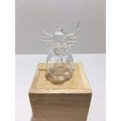 ANGE VERRE BLANC COEUR C