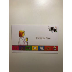 CARTE BIENVENUE A VOTRE BEBE LUNE