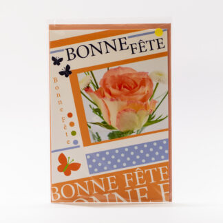ANGE EN BOIS ROSE 10X13CM RDC