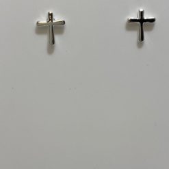 BOUCLE D OREILLE ARGENT RHODIE OXYDES DE ZIRCONIUM