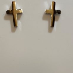 BOUCLE D OREILLE CROIX ACIER