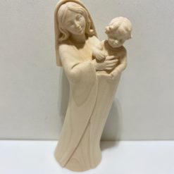 STATUE ANGE GARDIEN AILES BEIGES 12CM